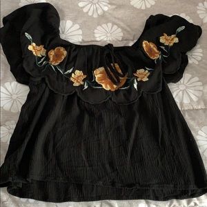 Off the shoulder top